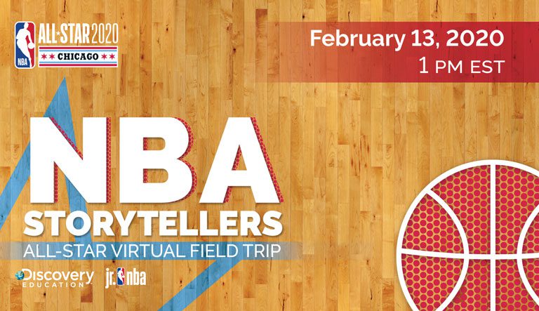 NBA and Discovery Education Invite Educators and Students Nationwide to NBA Storytellers: An All-Star Virtual Field Trip