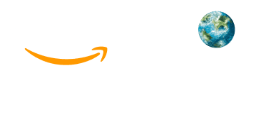 de amazon logo lockup rev