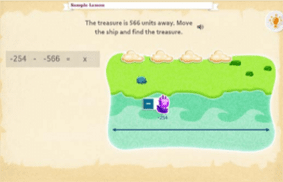 dreambox math teacher tools subtracting integers