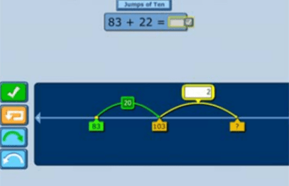 dreambox math teacher tools tens on number line