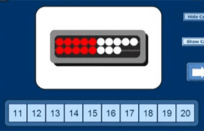 dreambox teacher tools Number Sense and Equivalence Numbers to Twenty on the MathRack